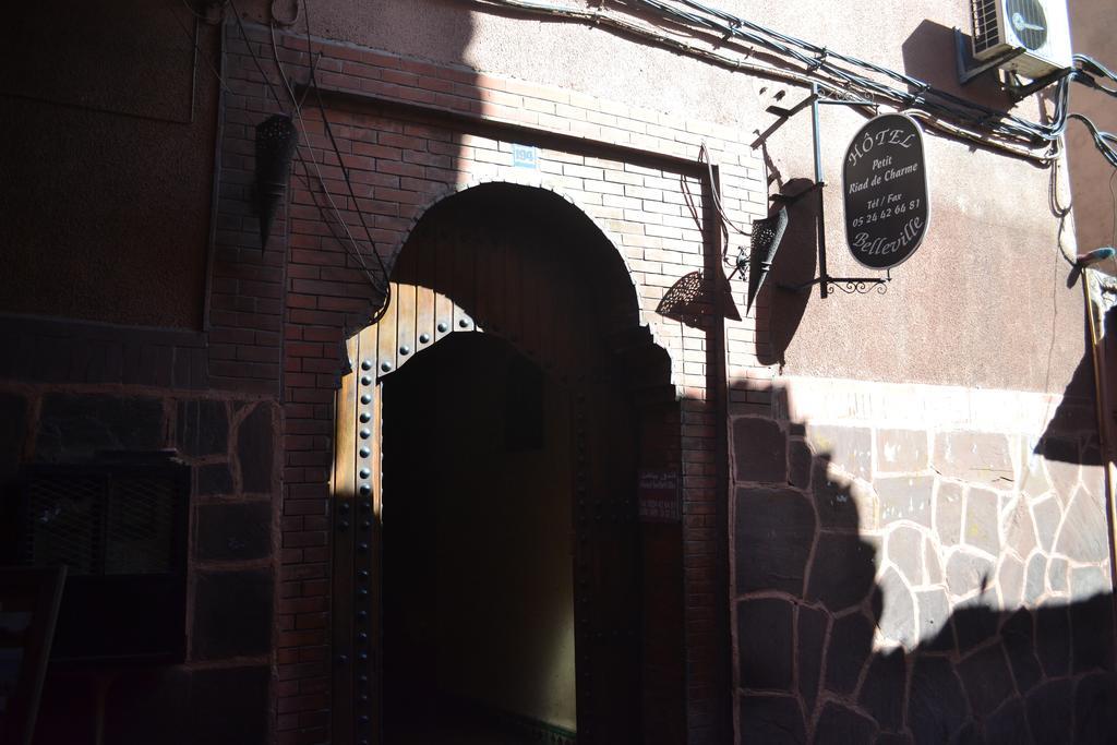 Riad Hotel Belleville Marrakech Марракеш Экстерьер фото
